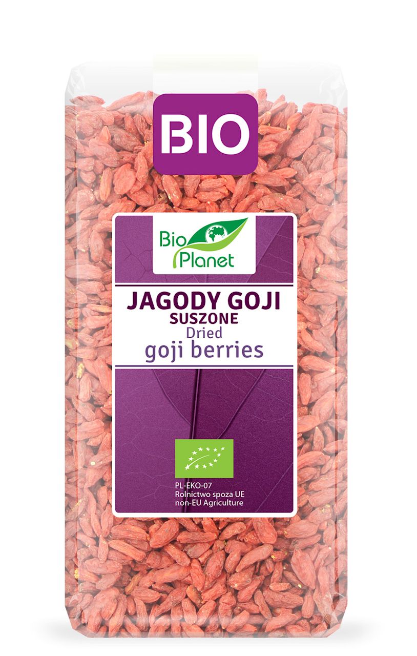 Jagody goji suszone bio 250 g
