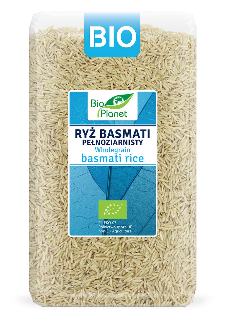 Ryż basmati pełnoziarnisty bio 1 kg