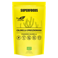 CHLORELLA SPROSZKOWANA BIO 200 g - BIO PLANET SUPERFOODS
