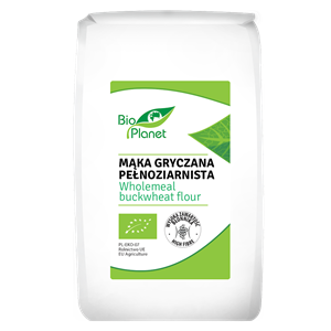 MĄKA GRYCZANA PEŁNOZIARNISTA BIO 1 kg - BIO PLANET