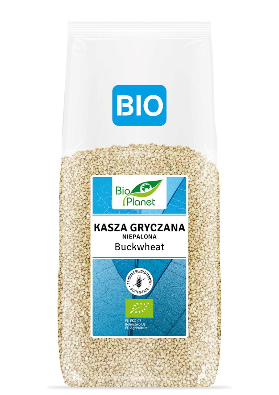 Kasza gryczana niepalona bezglutenowa bio 1 kg