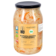 KAPUSTA KISZONA Z MARCHEWKĄ BIO 800 g - SĄTYRZ