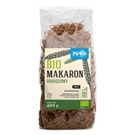 MAKARON (ORKISZOWY RAZOWY) NITKI BIO 400 g - NIRO