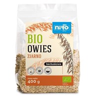 OWIES ZIARNO BEZŁUSKOWE BIO 400 g - NIRO