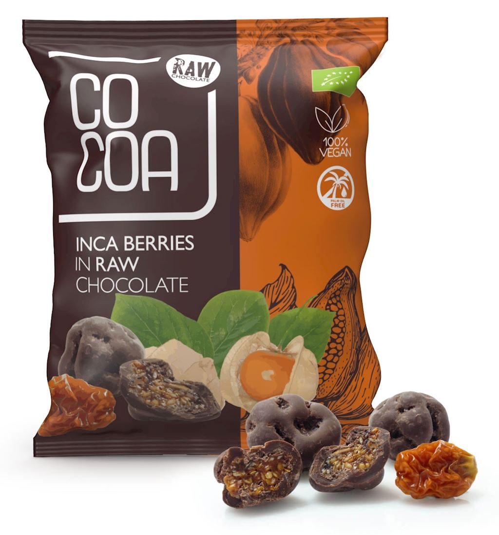 Jagody inkaskie w czekoladzie surowej bio 70 g