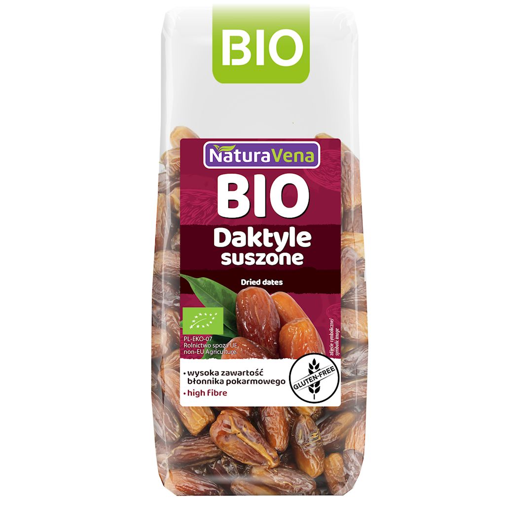 Daktyle suszone bezglutenowe bio 150 g