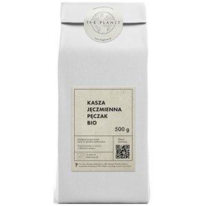 KASZA JĘCZMIENNA PĘCZAK BIO 500 g - THE PLANET