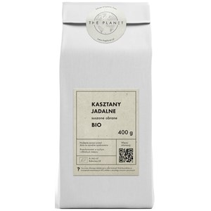 KASZTANY JADALNE SUSZONE BIO 400 g - THE PLANET