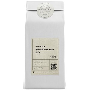 KASZA KUSKUS KUKURYDZIANY BIO 400 g - THE PLANET