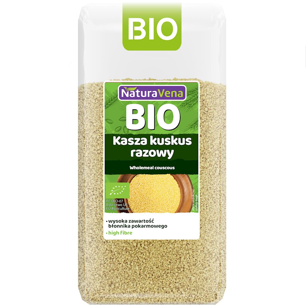 Kasza kuskus razowy bio 400 g