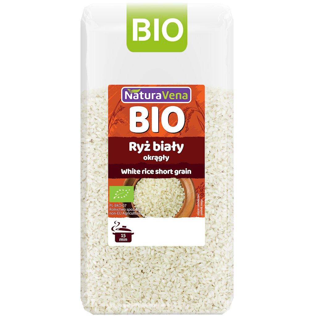 Ryż biały okrągły bio 500 g