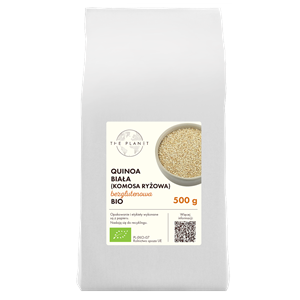QUINOA BIAŁA (KOMOSA RYŻOWA) BEZGLUTENOWA BIO 500 g - THE PLANET