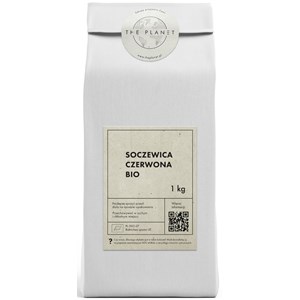 SOCZEWICA CZERWONA BIO 1 kg - THE PLANET