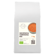 SOCZEWICA CZERWONA BIO 1 kg - THE PLANET