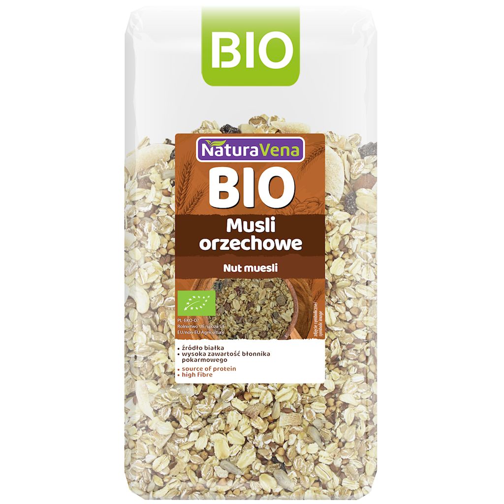 Musli orzechowe bio 300 g