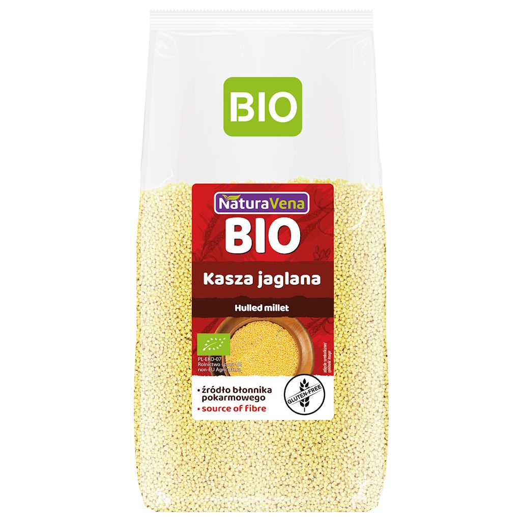 Kasza jaglana bezglutenowa bio 500 g