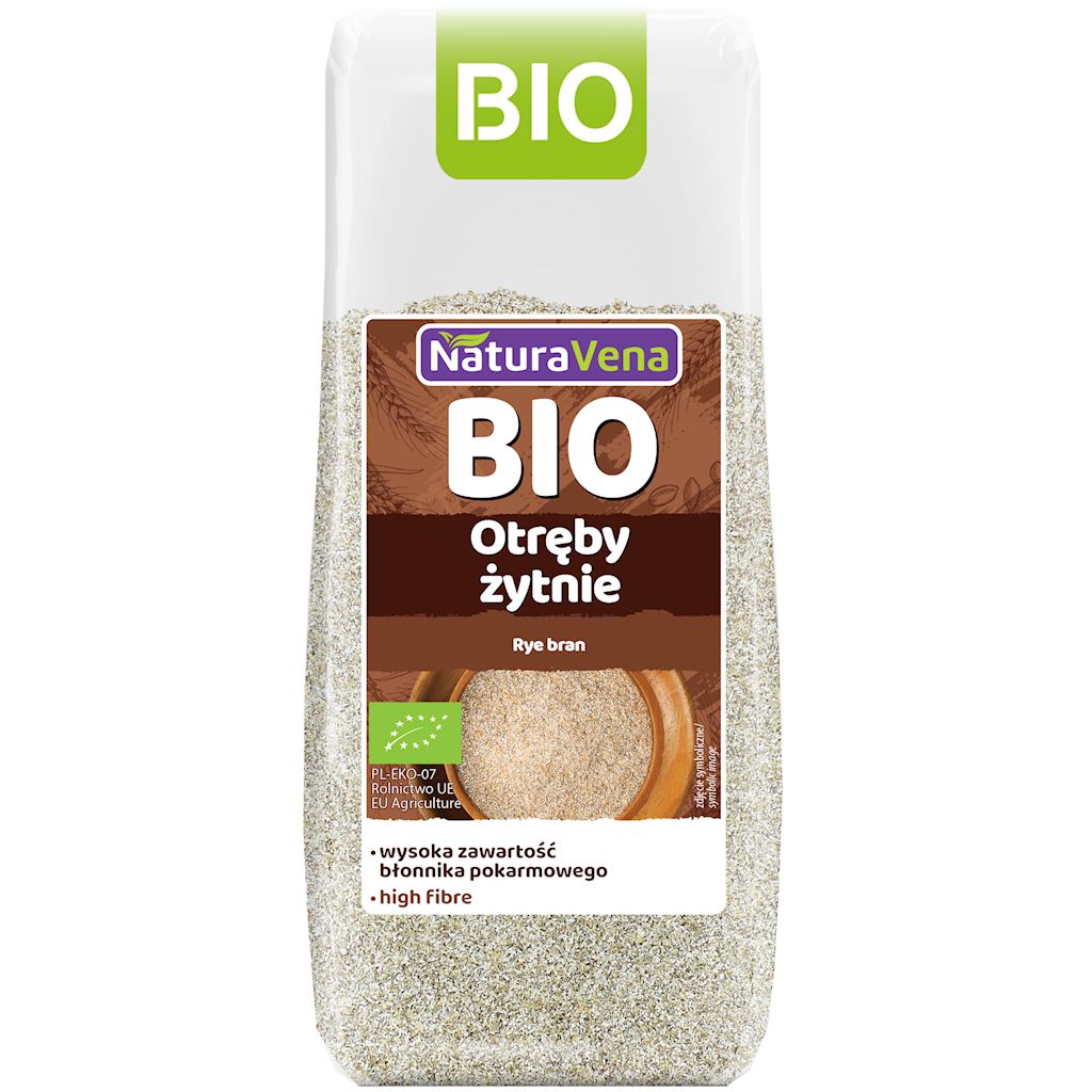 Otręby żytnie bio 200 g
