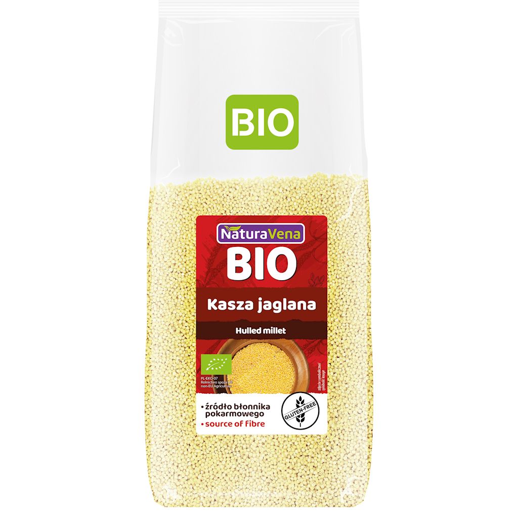 Kasza jaglana bezglutenowa bio 1 kg