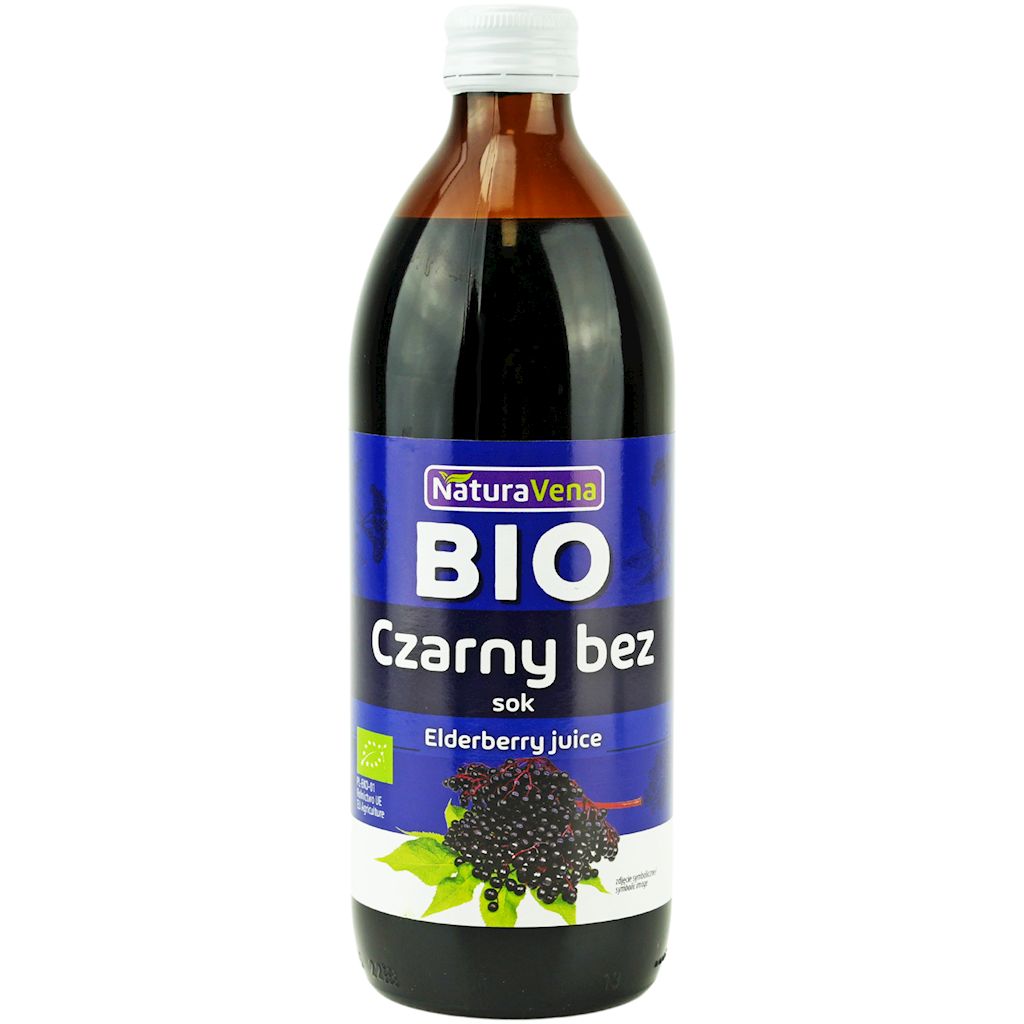 Sok z czarnego bzu bio 500 ml