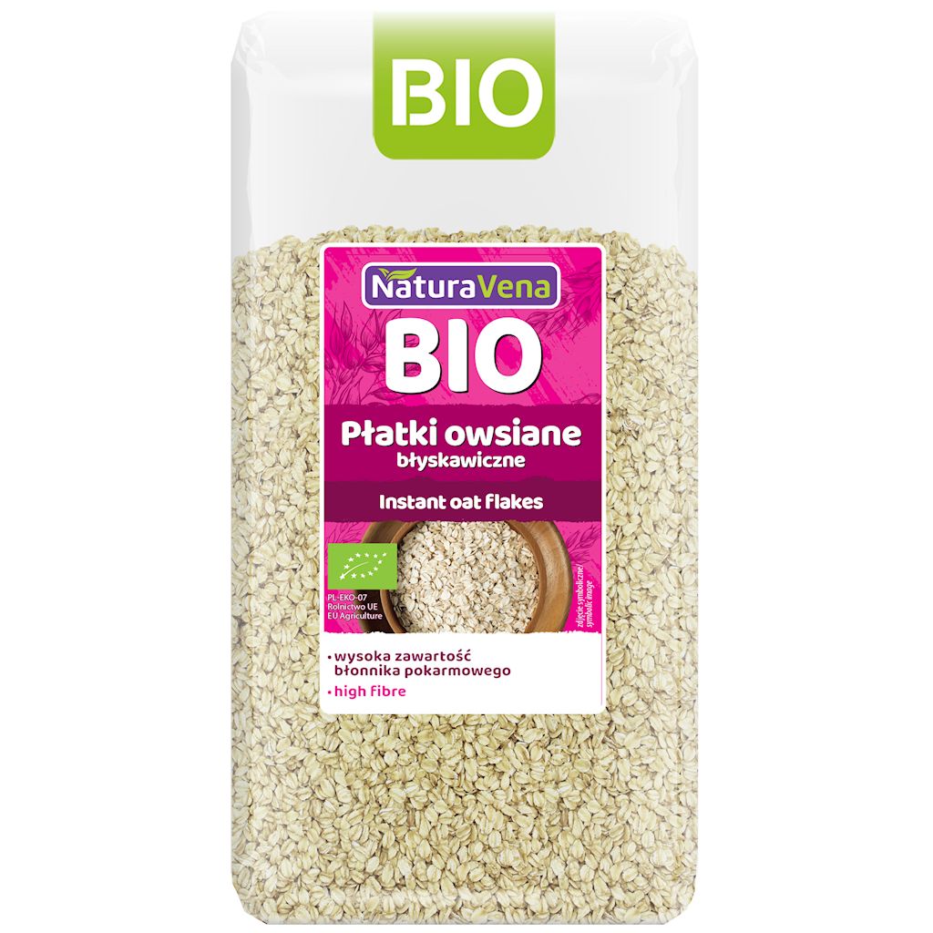 Płatki owsiane błyskawiczne bio 300 g