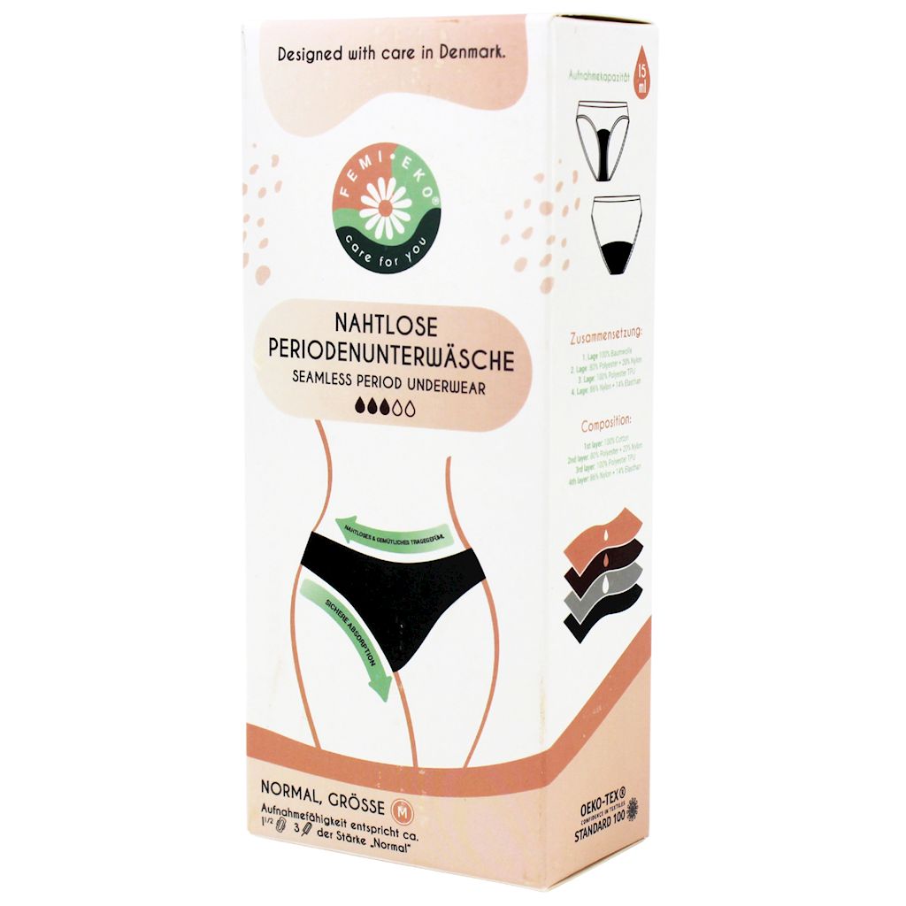 Majtki menstruacyjne bezszwowe rozmiar m