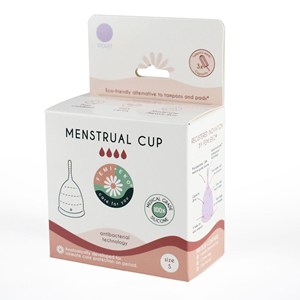 KUBECZEK MENSTRUACYJNY FIOLETOWY ROZMIAR S - FEMI.EKO