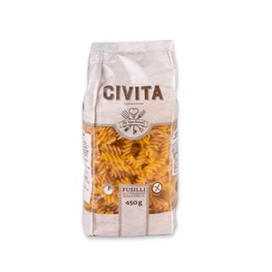 MAKARON (KUKURYDZIANY) FUSILLI BEZGLUTENOWY 450 g - CIVITA