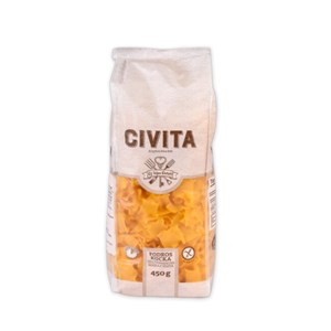 MAKARON (KUKURYDZIANY) ŁAZANKI BEZGLUTENOWY 450 g  - CIVITA