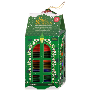 HERBATKA MIX BIO LATARNIA ŚWIĄTECZNA 8 SMAKÓW (24 x 1,5 g) 36 g - ENGLISH TEA SHOP ORGANIC (PRODUKT SEZONOWY)
