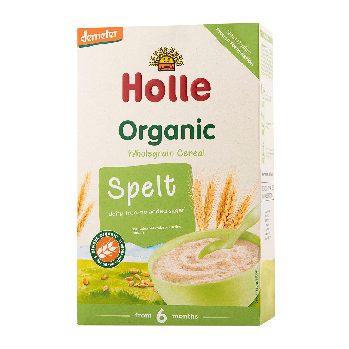 Kaszka orkiszowa pełnoziarnista bez dodatku cukrów od 6 miesiąca demeter bio 250 g