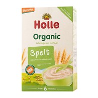 KASZKA ORKISZOWA PEŁNOZIARNISTA BEZ DODATKU CUKRÓW OD 6 MIESIĄCA DEMETER BIO 250 g - HOLLE
