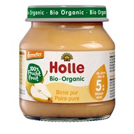 GRUSZKA BEZ DODATKU CUKRÓW BEZGLUTENOWA OD 5 MIESIĄCA DEMETER BIO 125 g (SŁOIK) - HOLLE