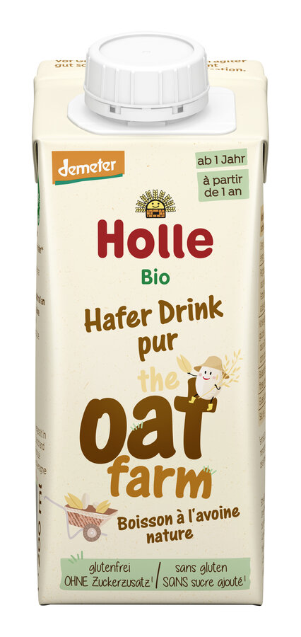 Napój owsiany bez dodatku cukrów bezglutenowy od 1 roku demeter bio 200 ml