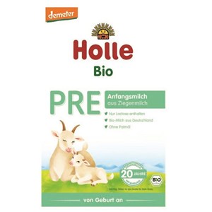 MLEKO KOZIE PRE POCZĄTKOWE DLA NIEMOWLĄT DEMETER BIO 400 g - HOLLE