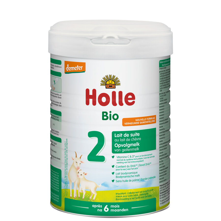 Mleko kozie 2 następne dla niemowląt po 6 miesiącu demeter bio 800 g