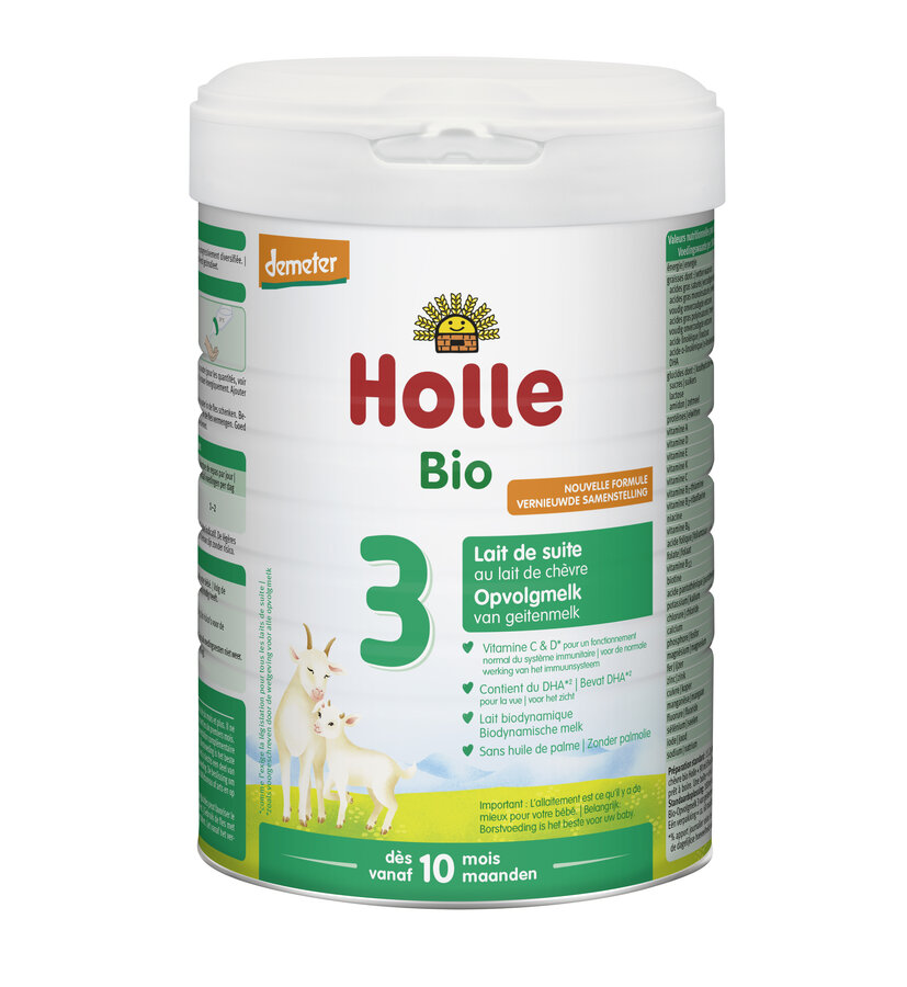 Mleko kozie 3 następne dla niemowląt po 6 miesiącu demeter bio 800 g
