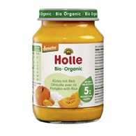 DYNIA - RYŻ BEZ DODATKU CUKRÓW BEZGLUTENOWE OD 5 MIESIĄCA DEMETER BIO 190 g (SŁOIK) - HOLLE
