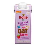 NAPÓJ OWSIANY TRUSKAWKA - JAGODA - BANAN BEZ DODATKU CUKRÓW BEZGLUTENOWY OD 1 ROKU DEMETER BIO 200 ml - HOLLE