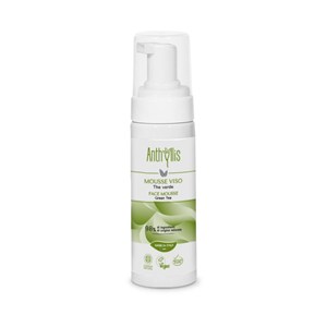 PIANKA DO MYCIA TWARZY OCZYSZCZAJĄCA Z ZIELONĄ HERBATĄ ECO 150 ml - ANTHYLLIS