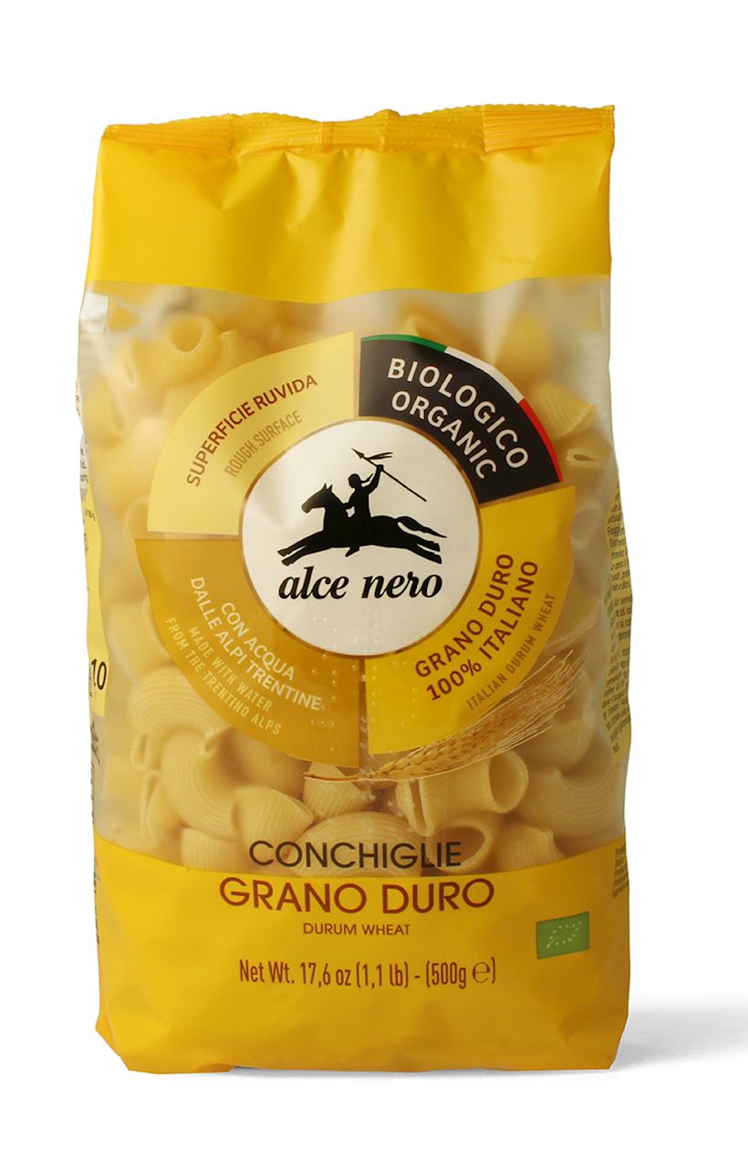 Makaron (semolinowy) conchiglie bio 500 g