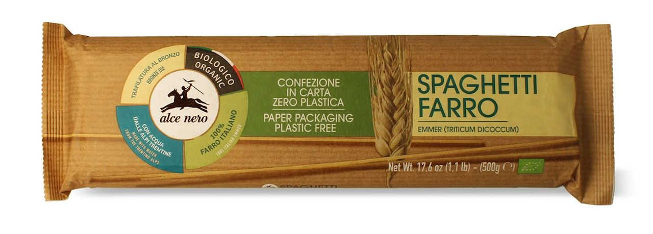 Makaron (z płaskurki) spaghetti bio 500 g