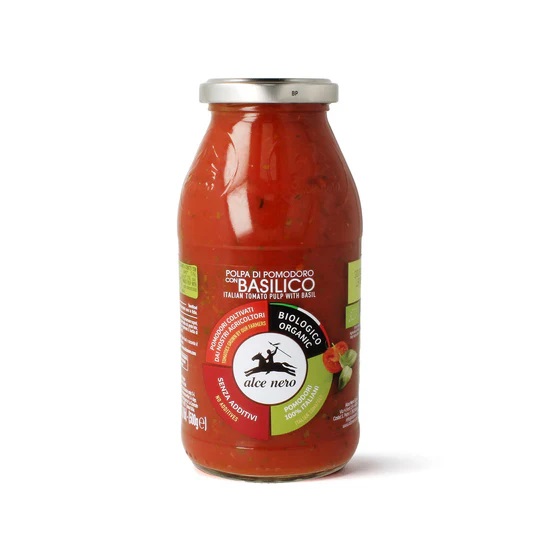 Pulpa pomidorowa z bazylią bio 500 g