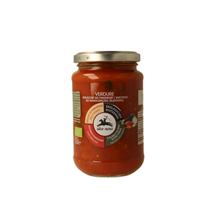 SOS POMIDOROWY Z WARZYWAMI (VERDURE) BIO 350 g - ALCE NERO
