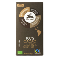 TABLICZKA GORZKA 100 % KAKAO BIO 50 g - ALCE NERO