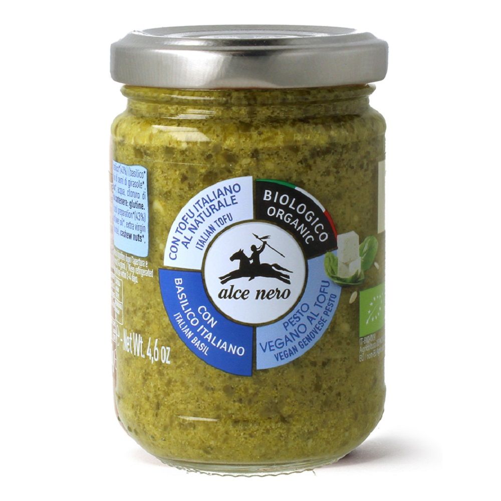 Pesto bazyliowe z tofu wegańskie bio 130 g