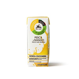 NAPÓJ JABŁKO - BRZOSKWINIA - MANGO BEZ DODATKU CUKRÓW BIO 200 ml - ALCE NERO