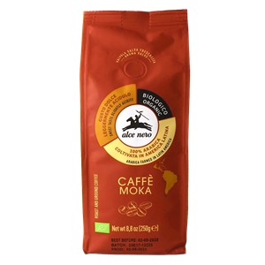 KAWA MIELONA ARABICA 100 % MOKA GÓRSKA BIO 250 g - ALCE NERO