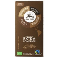 CZEKOLADA GORZKA 75 % FAIR TRADE BEZGLUTENOWA BIO 100 g - ALCE NERO