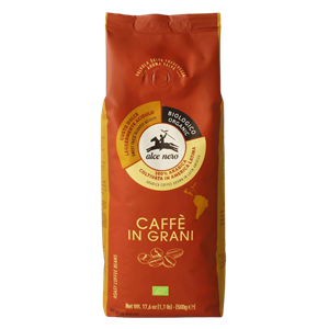 KAWA ZIARNISTA ARABICA 100 % FAIR TRADE BIO 500 g - ALCE NERO