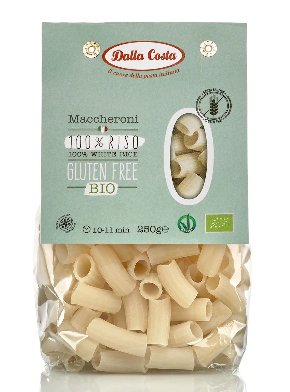 Makaron (ryżowy) rurka maccheroni bezglutenowy bio 250 g